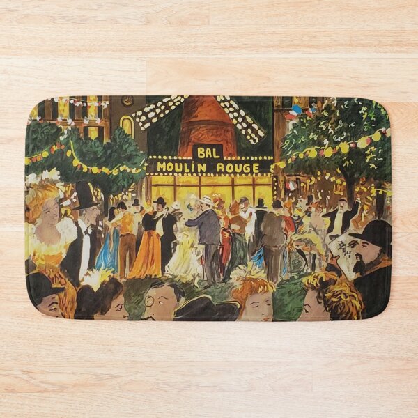 Item preview, guy buffet signed limited edition moulin rouge lithograph designed and sold by briggsapolo.