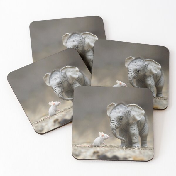 Item preview, Tiny Elephant Meets a Mouse designed and sold by Samuelsboro.