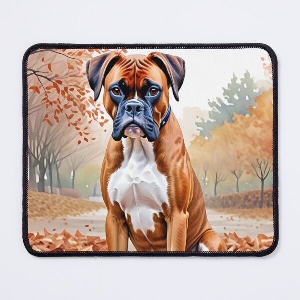 Item preview, Boxer Dog In Autumn designed and sold by TheAnimalZ00.