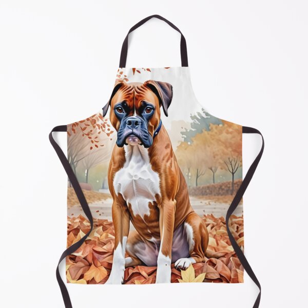 Item preview, Boxer Dog In Autumn designed and sold by TheAnimalZ00.