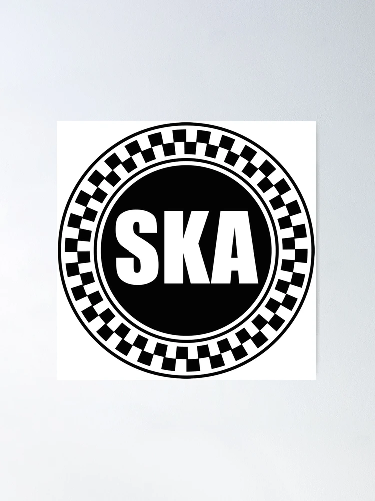 SKA-black-and-white-stamp - The Beat - Madness - The Specials