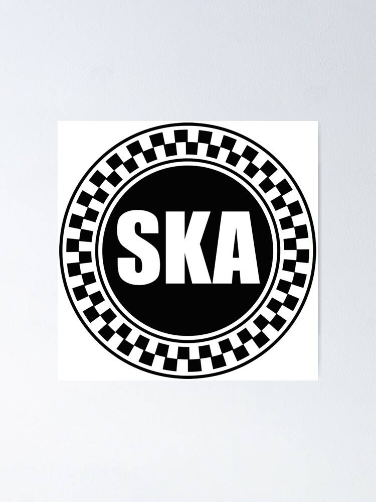 SKA-black-and-white-stamp - The Beat - Madness - The Specials