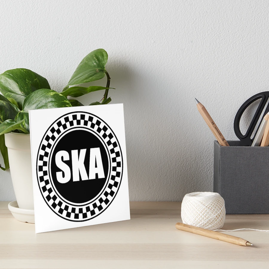 SKA-black-and-white-stamp - The Beat - Madness - The Specials