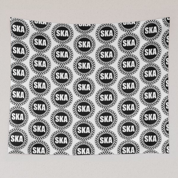 Item preview, SKA-black-and-white-stamp - The Beat - Madness - The Specials designed and sold by PIXEL POP DESIGNS - Beyond the Norm!.