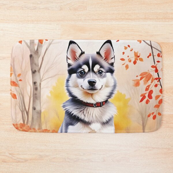 Item preview, Alaskan Klee Kai In Autumn designed and sold by TheAnimalZ00.