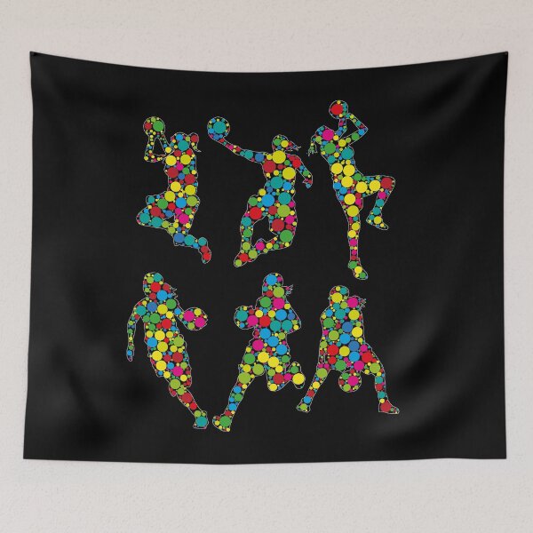 Item preview, Polka Dot Basketball,Team  Basketball Polka Dot For Kids designed and sold by ArtByKatti.