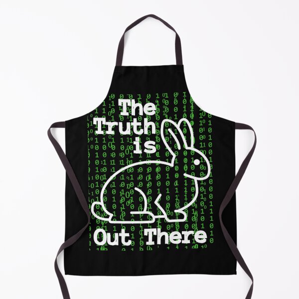 Item preview, The Truth Is Out There White Rabbit Matrix designed and sold by LivingRoomZoo.