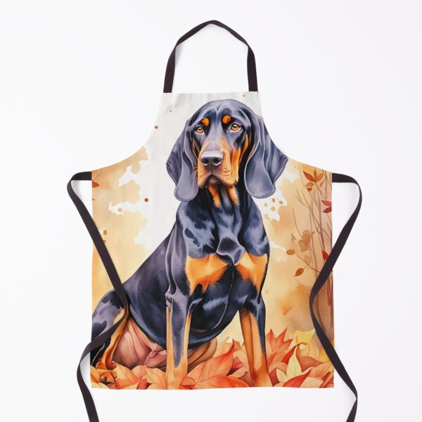 Item preview, Black And Tan Coonhound In Autumn designed and sold by TheAnimalZ00.