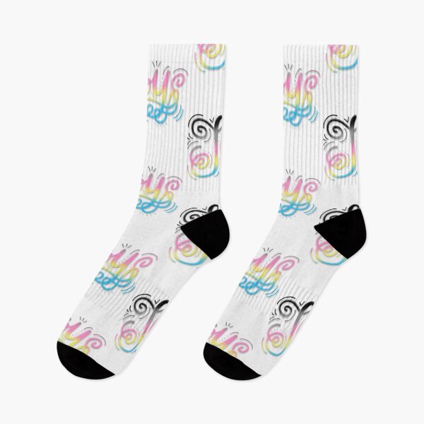 Item preview, Joy Hand Lettering Polygender Pride Pastel Black designed and sold by JoyfulJen.