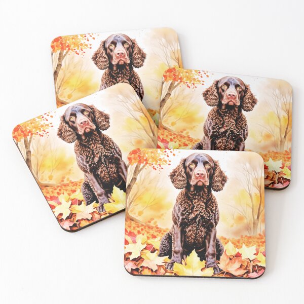 Item preview, American Water Spaniel In Autumn designed and sold by TheAnimalZ00.