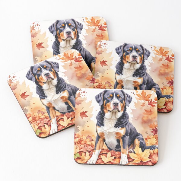 Item preview, Appenzeller Sennenhund In Autumn designed and sold by TheAnimalZ00.