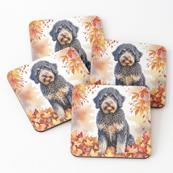 Item preview, Barbet In Autumn designed and sold by TheAnimalZ00.