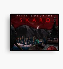 Visit Colorful Skaro Canvas Print