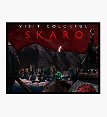 Visit Colorful Skaro Photographic Print