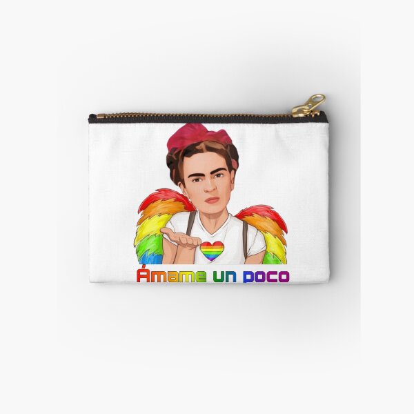 Artikelvorschau, Frida Angel, Amame Un Poco. Pouches, Laptop Skins & Sleeves entworfen und verkauft von 2F72.