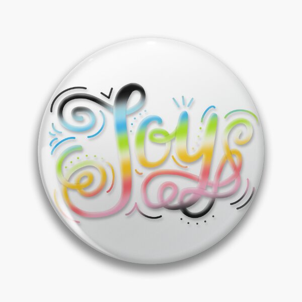 Item preview, Joy Hand Lettering Queer Pride Rainbow Tropical designed and sold by JoyfulJen.
