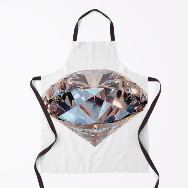 Item preview, Faceted Diamond Gemstone Crystal designed and sold by meganohm.