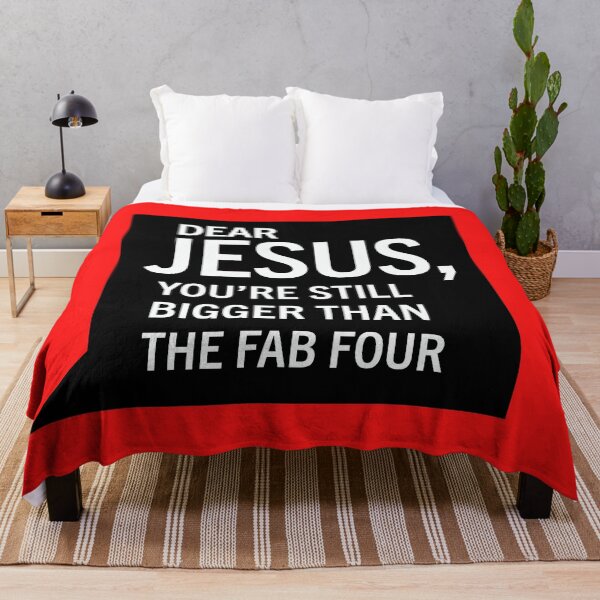 Item preview, Dear Jesus, You're still bigger than The Fab Four designed and sold by Foundry88.