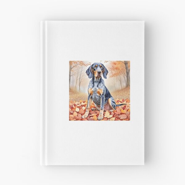 Item preview, Bluetick Coonhound In Autumn designed and sold by TheAnimalZ00.