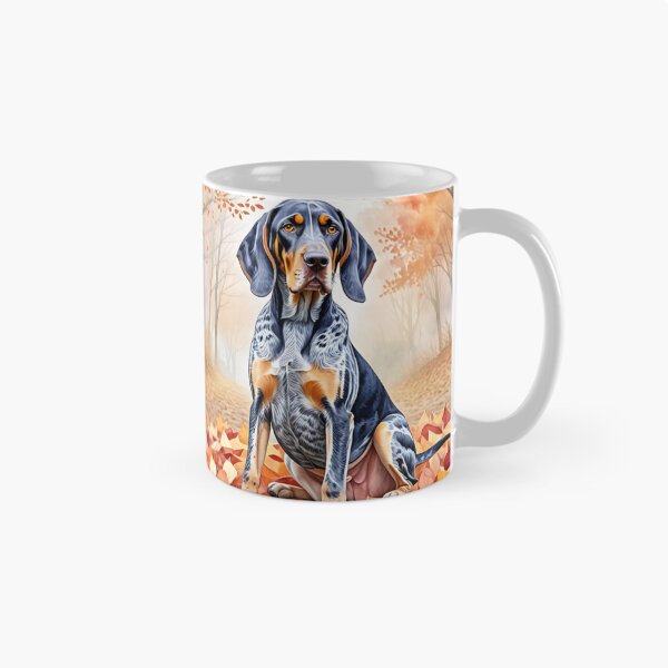 Item preview, Bluetick Coonhound In Autumn designed and sold by TheAnimalZ00.