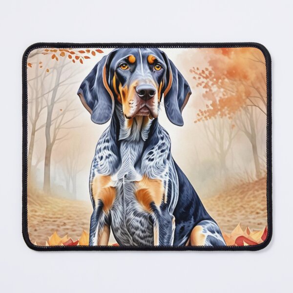 Item preview, Bluetick Coonhound In Autumn designed and sold by TheAnimalZ00.