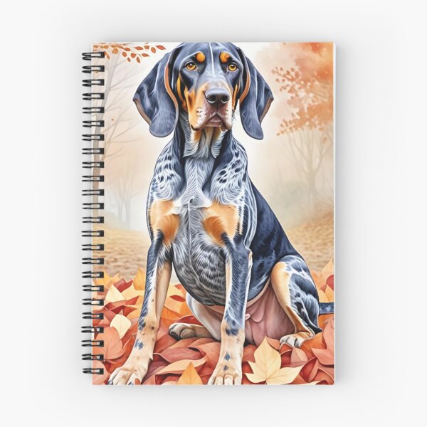 Item preview, Bluetick Coonhound In Autumn designed and sold by TheAnimalZ00.