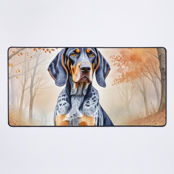 Item preview, Bluetick Coonhound In Autumn designed and sold by TheAnimalZ00.