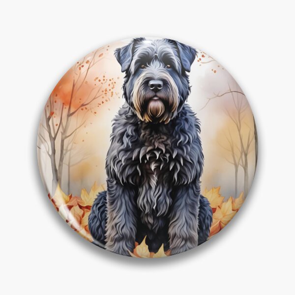Item preview, Bouvier Des Flandres In Autumn designed and sold by TheAnimalZ00.