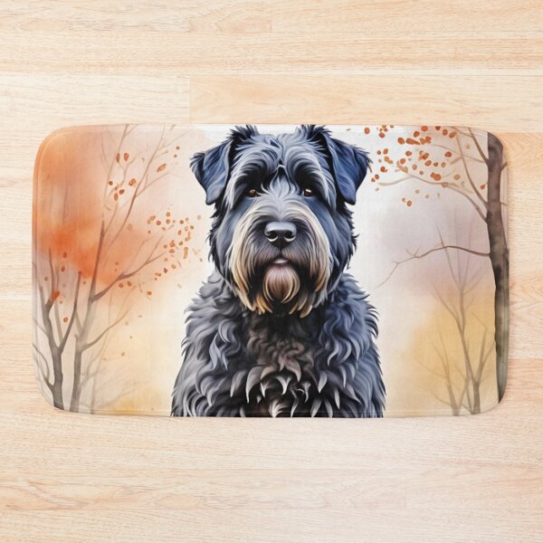 Item preview, Bouvier Des Flandres In Autumn designed and sold by TheAnimalZ00.