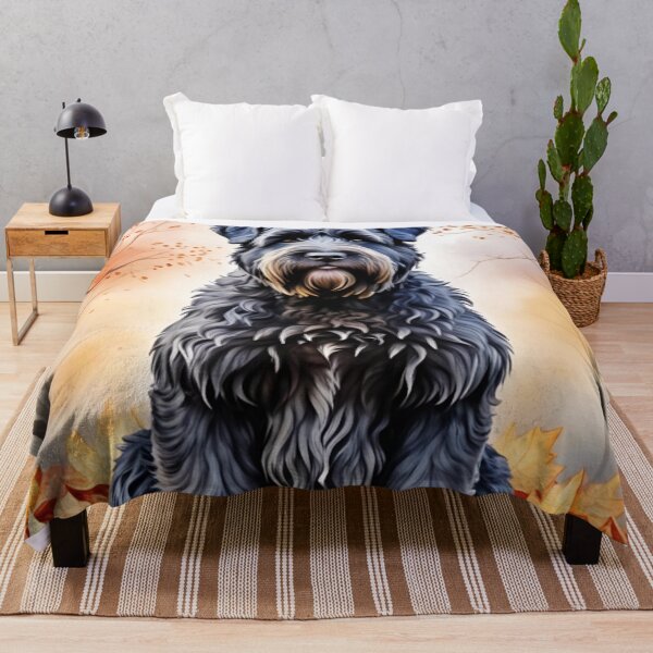 Item preview, Bouvier Des Flandres In Autumn designed and sold by TheAnimalZ00.