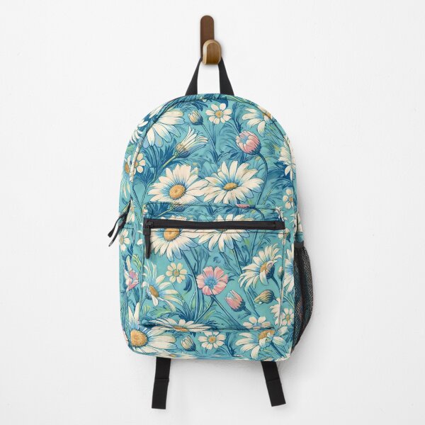 Artikelvorschau, Nahtloses Gänseblümchen-Blumenmuster im postimpressionistischen japanischen Stil entworfen und verkauft von SeGoArtDesign.