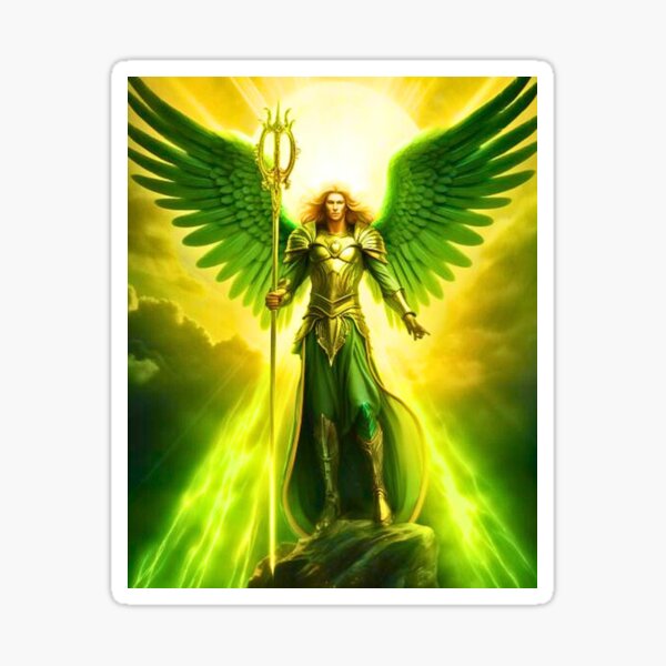Item preview, Archangel Raphael the Healer Magician designed and sold by Divine-Arts.