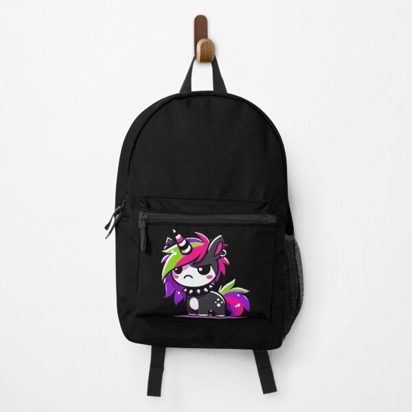Item preview, "Punk Attitude" - The Emo Grumpy Unicorn designed and sold by 3DAF.