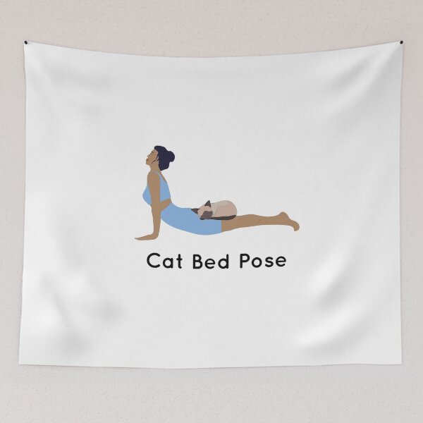 Item preview, Cat Bed Pose designed and sold by FunandWhimsy.