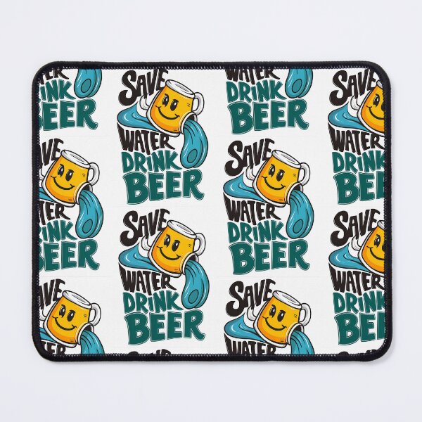 Item preview, Save Water Drink Beer Funny Drinking Quote designed and sold by TheArtOfPat.