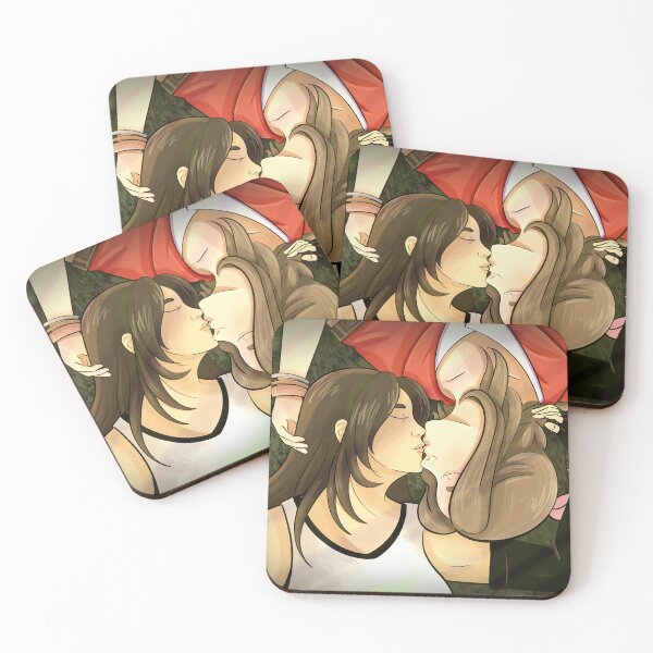 Item preview, Sharing a kiss designed and sold by melikomakes.
