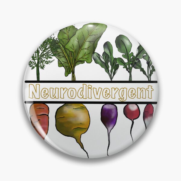 Item preview, Neurodivergent veggies designed and sold by RoseSoil.