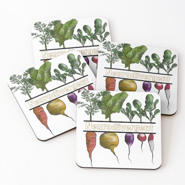 Item preview, Neurodivergent veggies designed and sold by RoseSoil.
