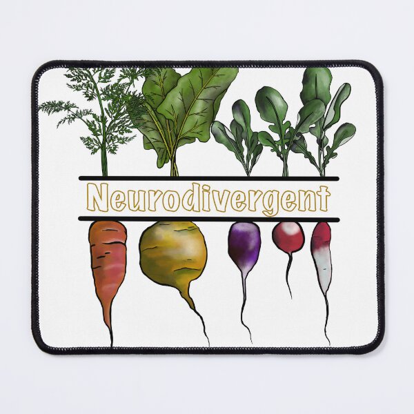 Item preview, Neurodivergent veggies designed and sold by RoseSoil.