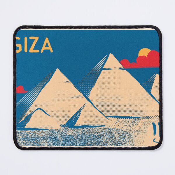 Item preview, PYRAMIDS AT GIZA designed and sold by NOMADIC ART.