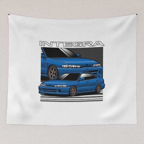 Item preview, Honda Integra Blue designed and sold by vektoranda.