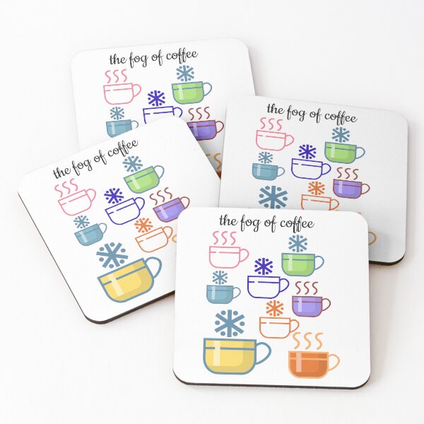 Item preview, The fog of coffee designed and sold by WildLadyWood.