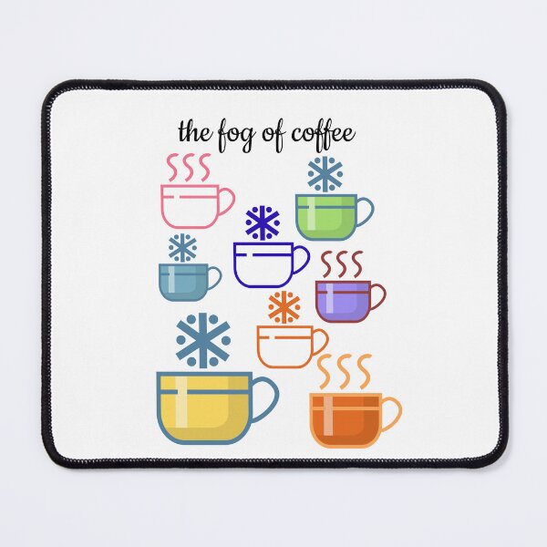 Item preview, The fog of coffee designed and sold by WildLadyWood.