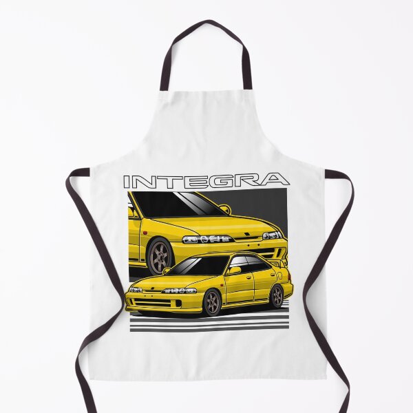 Item preview, Honda Integra Yellow designed and sold by vektoranda.