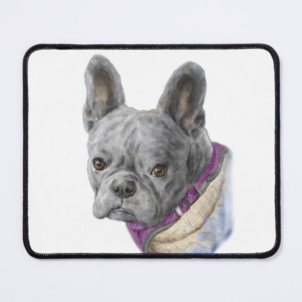 Item preview, French bulldog gray color designed and sold by Nalidsa Sukprasert.