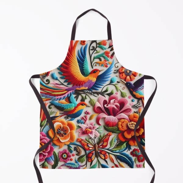 Item preview, Otomi flowers and birds designed and sold by edleon.