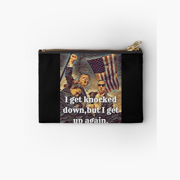 Item preview, I Get Knocked Down But I Get Up Again Trump Assassination  designed and sold by Flirt-Teez.