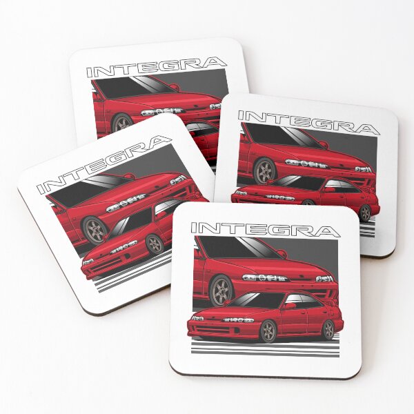 Item preview, Honda Integra Red designed and sold by vektoranda.