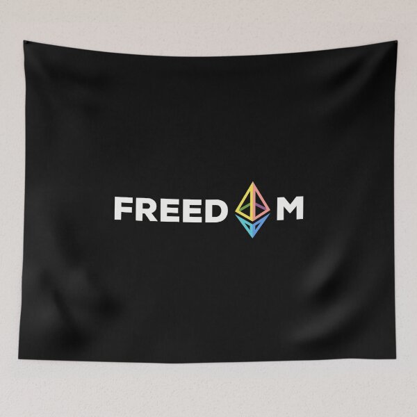Item preview, Ethereum Logo ETH Coin Freedom Crypto Bitcoin Trader Miner Gift designed and sold by farhanhafeez.