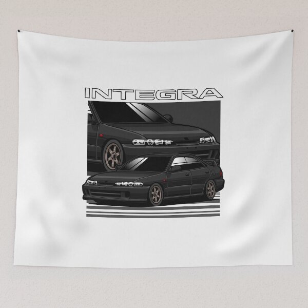 Item preview, Honda Integra Black designed and sold by vektoranda.